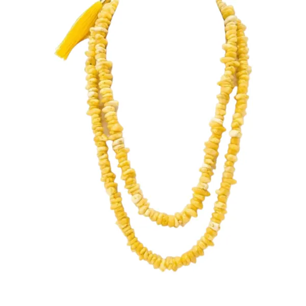 Yellow_Natural_Howlite_Chips_Mala