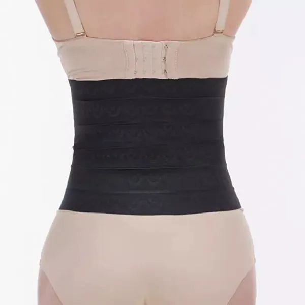 KROYWEN_Tummy_Tucker_Women_Shapewear_Slim_Belt_for_Belly_Fat_(Beige)_(L,_Black)