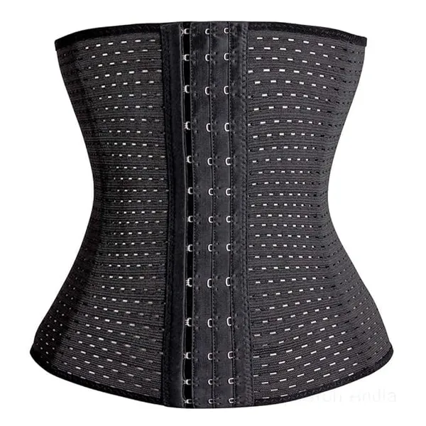 KROYWEN_Women_Nylon_Shapewear_Tummy_Control_Waist_Belt_Trimmer_and_Slimming_Body_Shaper_Post_Pregnancy_Belt_for_Belly_Stomach_(XXL,_Black)