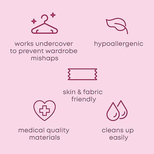 KROYWEN_Double_Sided_Tape_for_Fashion,_Clothing_and_Body_-_36_Strips_|_All_Day_Strength_Invisible_Dress_Tape_for_women_|_Gentle_to_stick_on_Skin_and_clothes