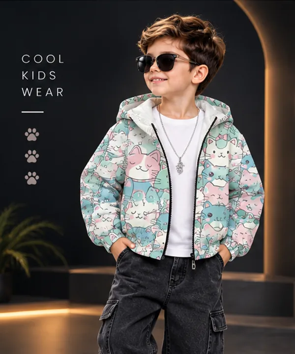 Cute_Cat_Print_Kids_Hooded_Jacket_|_Trendy_Full-Sleeve_Zip-Up_Hoodie_for_Kids_🐱💗