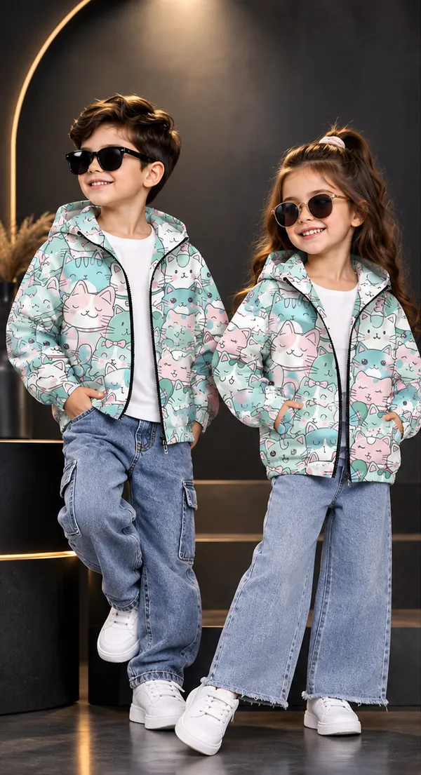 Cute_Cat_Print_Kids_Hooded_Jacket_|_Trendy_Full-Sleeve_Zip-Up_Hoodie_for_Kids_🐱💗