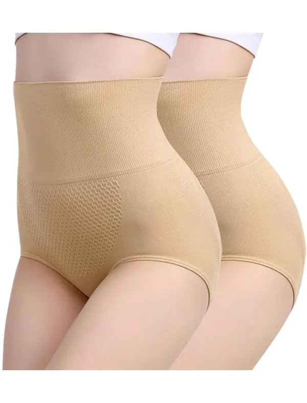 KROYWEN_4-in-1_Seamless_Tummy_Tucker_Shapewear_for_Women_|_Body_Shaper_for_Tummy,_Thighs,_and_HIPS_-_Ideal_for_Gym,_Yoga,_Exercise,_Dance,_Walking,_Jogging_-_Free-Size_Shapewear_Upto_M,_L,_XL,_XXL