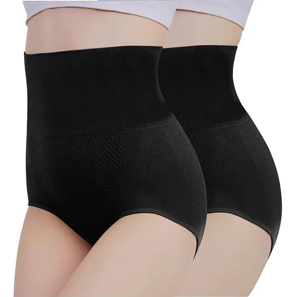 KROYWEN_4-in-1_Shaper_-_Tummy,_Back,_Thighs,_HIPS_-_Black/Efffective_Seamless_Tummy_Tucker_Shapewear_Body_Shaper_Best_While/for_Gym_Yoga_Exercise_Dance_Walk_arobics_Jogging_Tummy_Slimmer..
