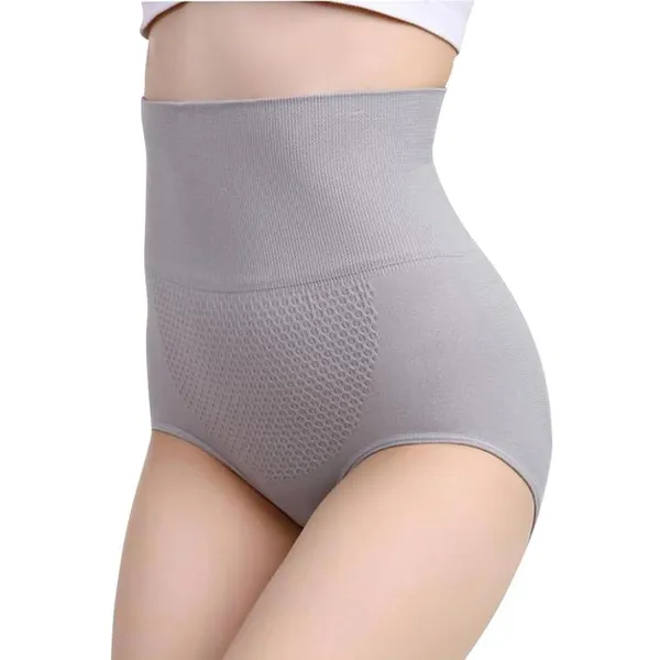 KROYWEN_Women_&_Girls_XXXL_(Size_36_to_44)_Size_4-in-1_Shapewear_-_Tummy,_Back,_Thighs,_HIPS_for_Women's_Grey