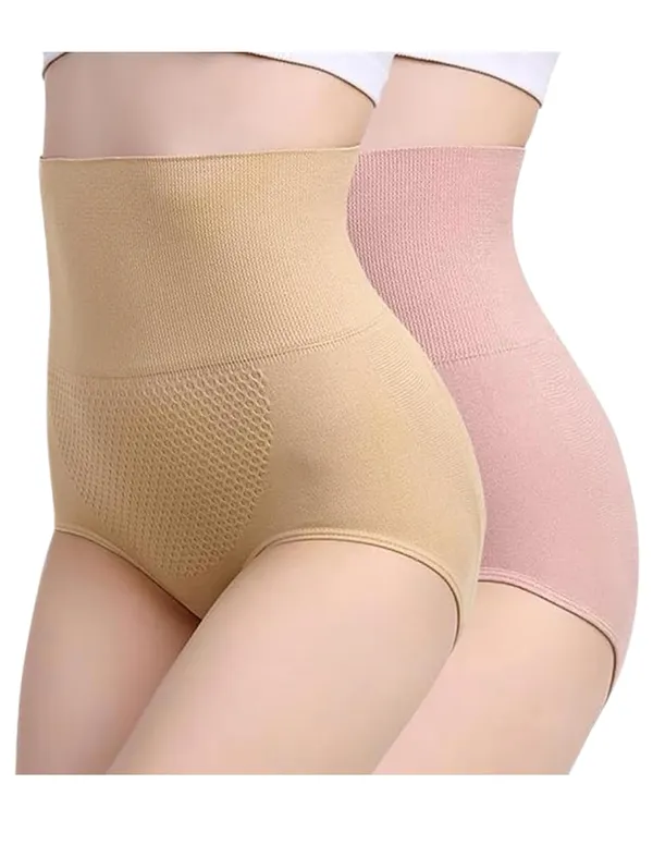 KROYWEN_4-in-1_Seamless_Tummy_Tucker_Shapewear_for_Women_|_Body_Shaper_for_Tummy,_Thighs,_and_Hips_-_Ideal_for_Gym,_Yoga,_Exercise,_Dance,_Walking,_Jogging_-_Free-Size_Shapewear_Upto_M,_L,_XL,_XXL
