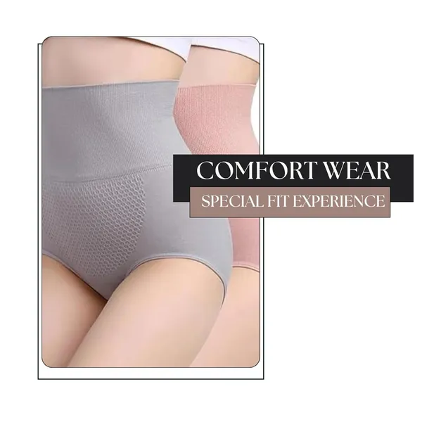 KROYWEN_1._4-in-1_Body_Shaper_Targets_Tummy,_Back,_Thighs,_and_HIPS_for_Effective_Slimming_and_Support._Pink,Grey