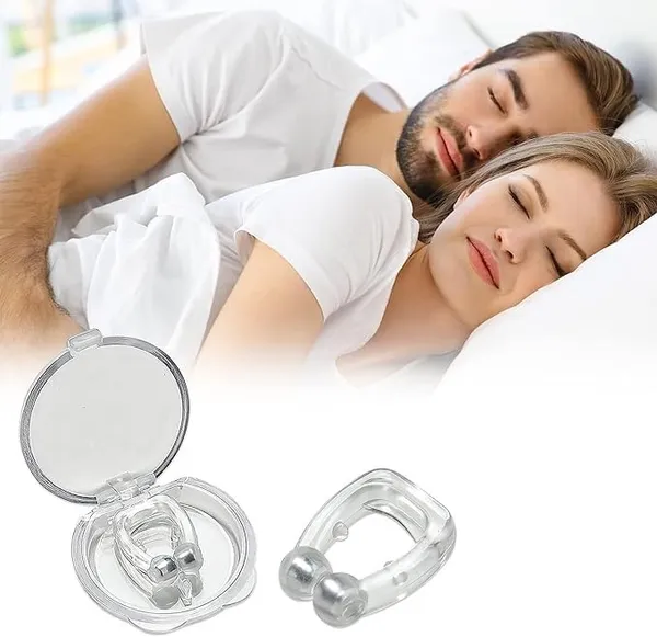 Kroywen_Anti_Snoring_Device_for_Men_and_Women_|_Snore_Free_Nose_Clip_|_Silicone_Magnetic_Nose_Clip_|_Soft_Silicon_Nose_Clip_|_Anti_Snoring_Magnet_Clip_|_Anti_Snoring_Device_|_instant_relief_from_snoring_(Nose_Clip_Pack_1)