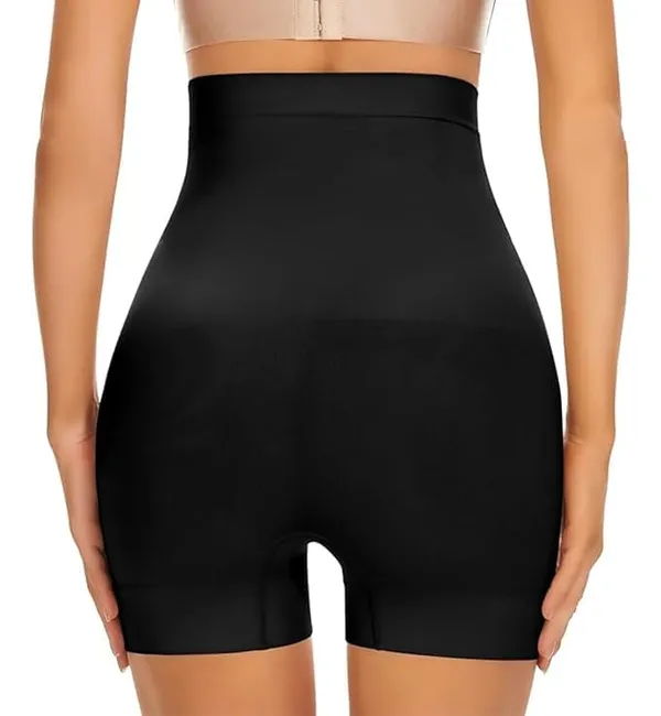 KROYWEN_Tummy_Tucker_|_Body_Shaper_|_Shapewear_|_Shaper_Pant_|_Thigh_Shaper_for_Women_(Black_&_Black)