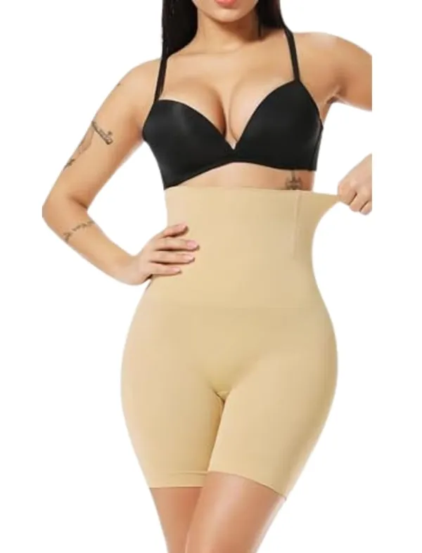 KROYWEN_Women_&_Girls_XXXL_(Size_36_to_44)_Size_4-in-1_Shapewear_-_Tummy,_Back,_Thighs,_Hips_for_Women's_(Beige)