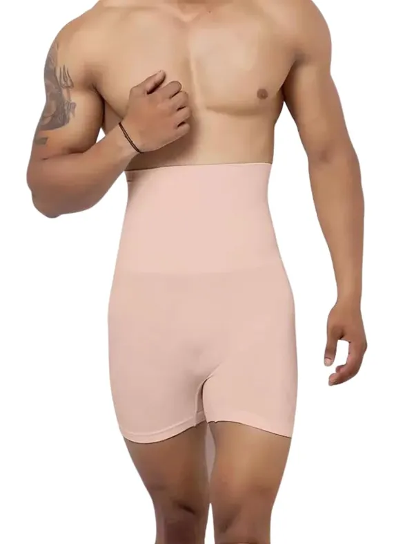 KROYWEN_Men_Body_Shaper_Belly_Girdle_Boxer_Stomach_Fitness_for_Exercise_&_Workout_Briefs_(Beige,_3XL)
