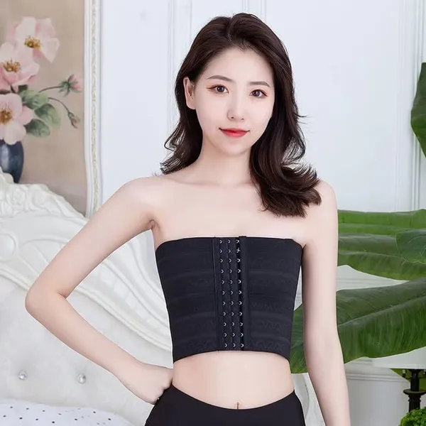 KROYWEN_Sales_Women_&_Girls_Seamless_Efffective_Hook-Shapewear_Tummy_Belt_for_Women_(Comfortable_for_32_to_38_Waist_Size)_Pack_of_1_(Black)