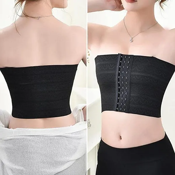 KROYWEN_Sales_Women_&_Girls_Seamless_Efffective_Hook-Shapewear_Tummy_Belt_for_Women_(Comfortable_for_32_to_38_Waist_Size)_Pack_of_1_(Black)