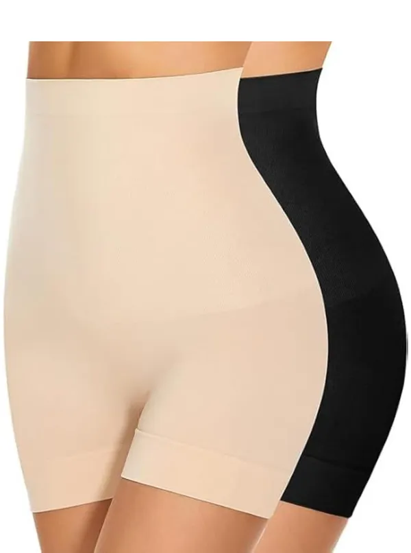 KROYWEN_Women's_Nylon_Tummy_Control_Panties_(Pack_of_1)_(Women_Body_Shaper_Beige_Free_Size)..