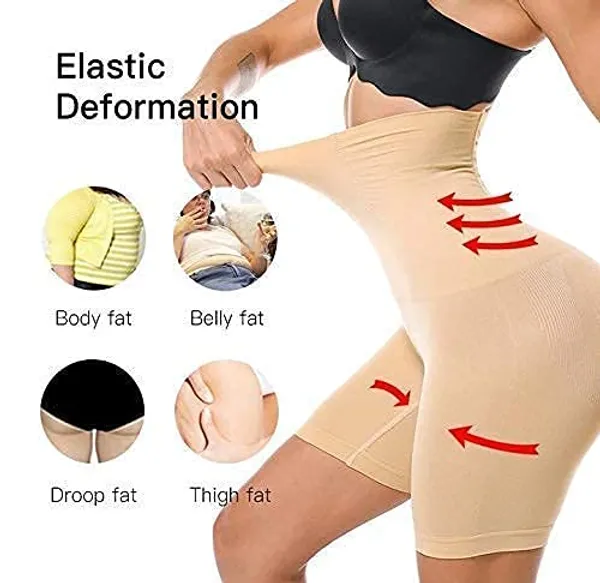 KROYWEN_Women's_Nylon_Tummy_Control_Panties_(Pack_of_1)_(Women_Body_Shaper_Beige_Free_Size)..