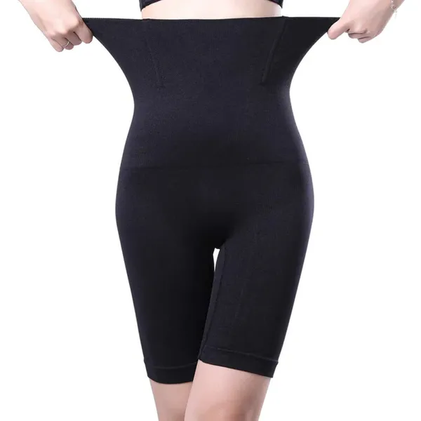 KROYWEN_Women_Waist_Trainer_Shapewear_Tummy_Control_Body_Shaper_Shorts_Hi-Waist_Butt_Lifter_Thigh_Slimmer.._Beige,Black