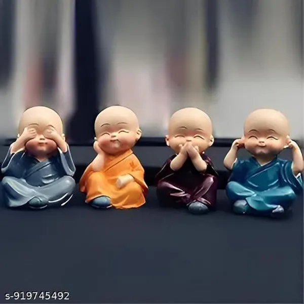 Set_Of_4_Cute_Monk_Showpiece_For_Car_Dashboard_Home_Decor_Mini_Buddha_Figurines_Gift_Set