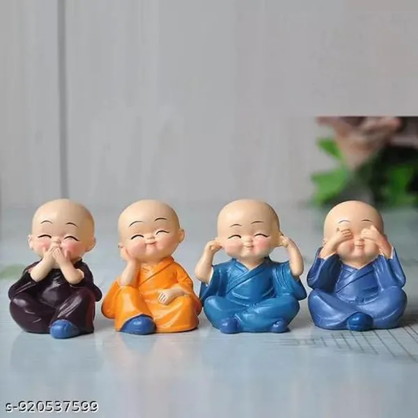 Mini_Monk_Figurines_Set_Of_4_Cute_Baby_Monk_Showpieces_For_Home_Decor_Car_Dashboard_And_Other