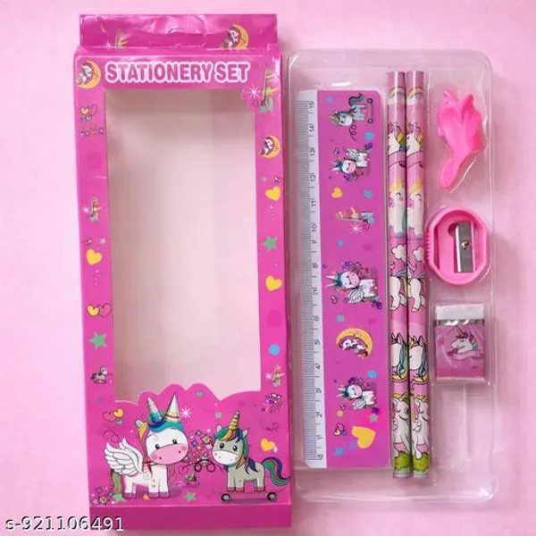 Kids_Cartoon_Stationery_Set_Combo_Pack_Of_5_With_Pencils_Scale_Sharpener_Eraser