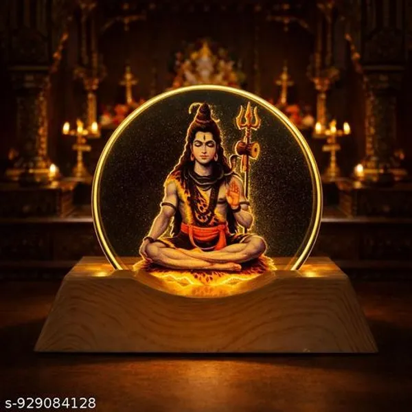 Shiv_Ji_Led_Acrylic_Lamp_With_Wooden_Base_Decorative_Night_Light_For_Home_Temple