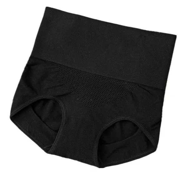 KROYWEN_Women_Waist_Slimming_Panties_Shapewear_Tummy_Control_Tucker_with_Anti_Rolling_Strip_Underwear_Shapewear_Black