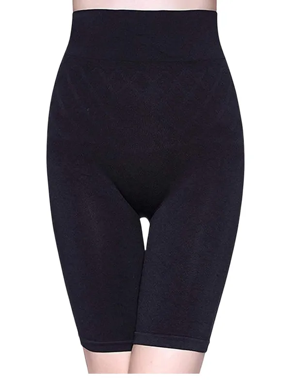 KROYWEN_Women_&_Girls_XXXL_(Size_36_to_44)_Size_4-in-1_Shapewear_-_Tummy,_Back,_Thighs,_Hips_for_Women's_(Black)