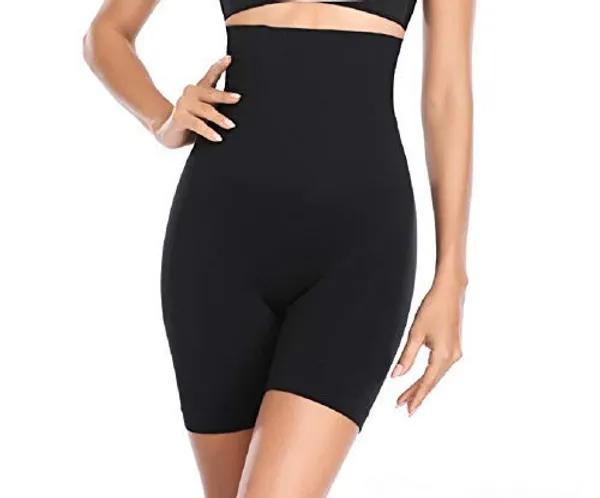 KROYWEN_Women's_Shapewear_Tummy_Tucker_Body_Shaper_Thigh_Shaper_Waist_Shaper_for_Women_Tummy_HIPS_and_Thigh,_Waist_Trainer_for_Women_Black