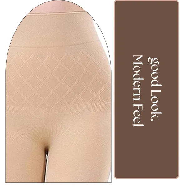 kroywen_Women's_Shine_Body_Shaper_Tights_&_Tummy_Shapewear_(Beige)