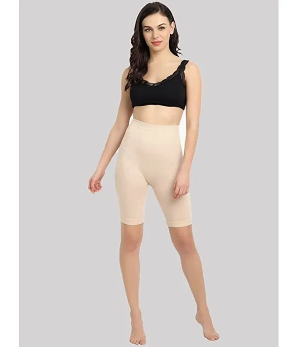 KROYWEN_Women_Shapewear_for_Tummy_Thigh_Body_Shaper_for_Tummy_Control_Shapewear_for_Women_Air_Breath_Tummy_Grip_Belt_Waist_Trainer_Trimmer_and_Slimming_Corset_Girdle_with_Wire_Support_Beige