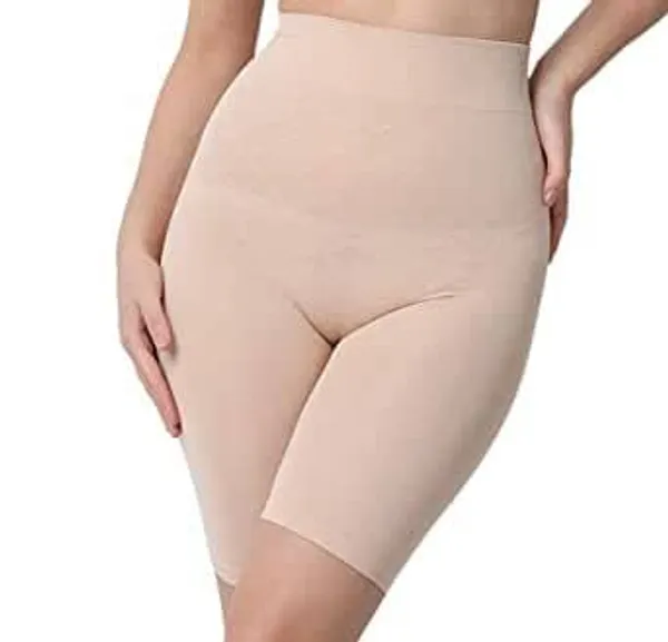 KROYWEN_Heavy-Shapewear-Women's_High_Waist_Anti_Rolling_Strip_Tummy_Control_Slimming_Panties_Women_Tummy_Beige