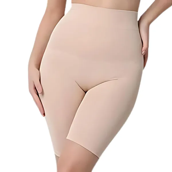 KROYWEN_High_Waist_Belly_Control_Pants_for_Women_Corset_Waist_Lifting_Hip_Shaper_Tummy_Tucker_Plus_Size_Shapewear_Pack_of_1_-_Black_and_Skin_-_Size_32_to_40_-_Slimming_Abdomen_Pant