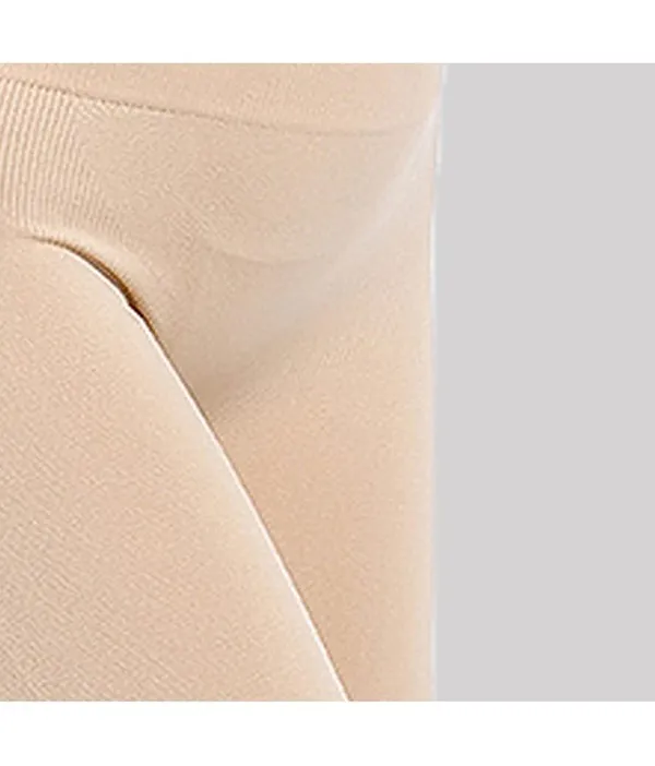 KROYWEN_Tummy_Tucker_Women's_High_Waist_Shapewear_with_Anti_Rolling_Strip_Tummy_Control_Panties_(Free-Size_Fits_32-36_Waist_Size).._Beige