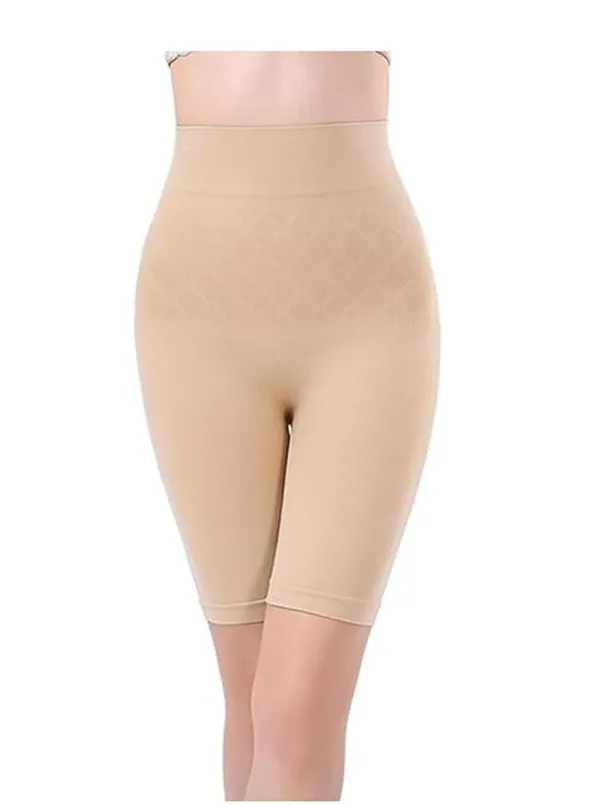 KROYWEN_4-in-1_Shaper_-_Tummy,_Back,_Thighs,_HIPS_-_Efffective_Seamless_Tummy_Tucker_Shapewear-_Women�s_Control_Body_Shaper_Beige_Color__Fit_Size_Body_shepar