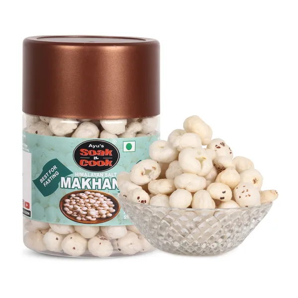Premium_Quality_Makhana_Roasted_Salted_Himalayan_Rock_Salt_65G_Pack_Of_2_For_Snacks