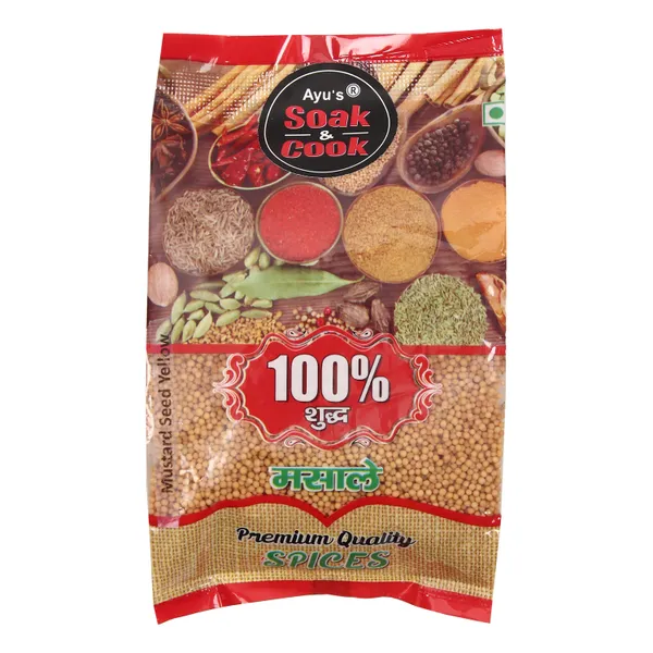 Premium_Quality_Mustard_Seed_Whole_Yellow_200G_Pack_Of_2_For_Cooking