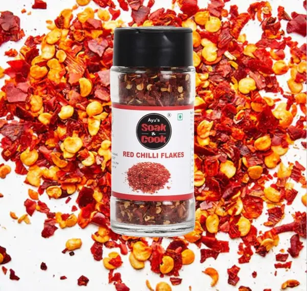 Premium_Quality_Red_Chilli_Flakes_40G_Pack_Of_3_For_Cooking