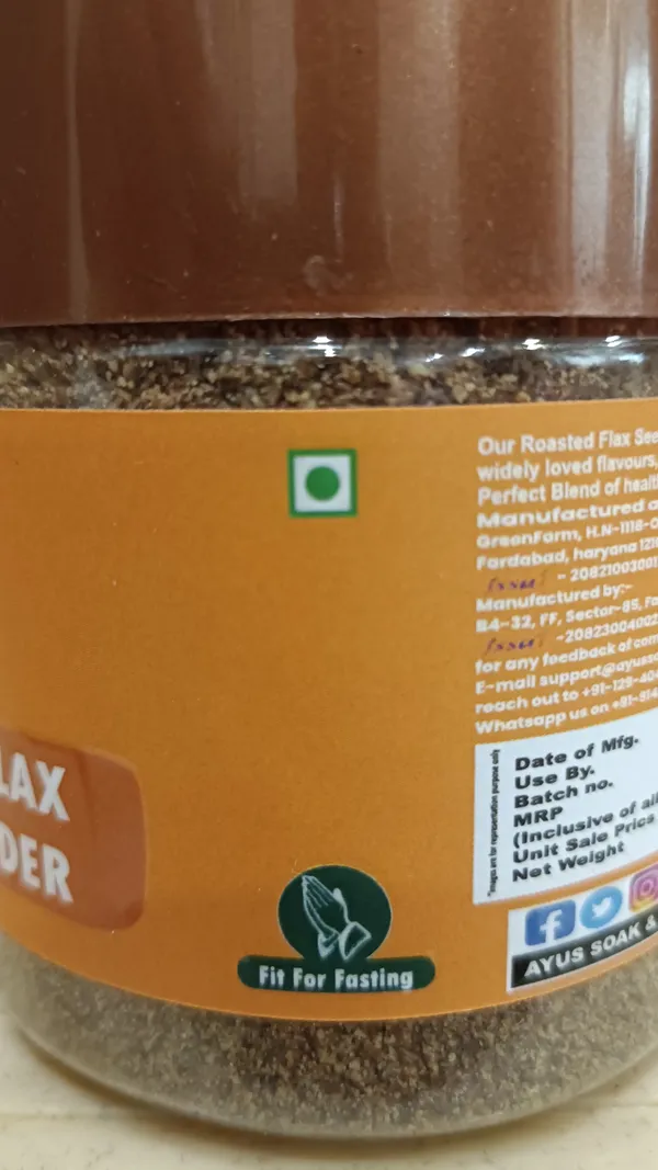 Premium_Quality_Roasted_Flax_Seed_Powder_100G_Pack_Of_2_For_Cooking