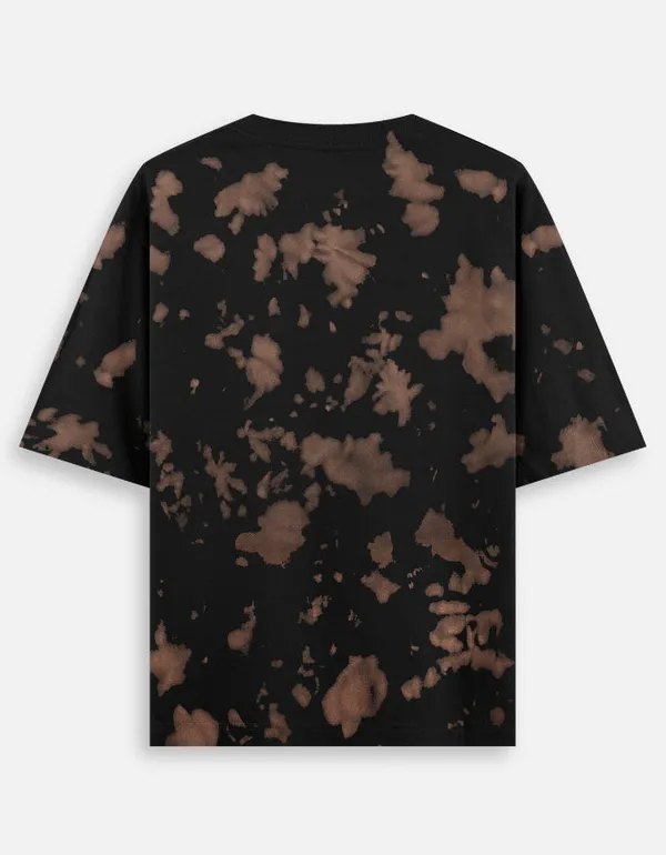 Brown_Black_Cotton_Get_Tie_Dye_Oversized_T-Shirt_For_Unisex