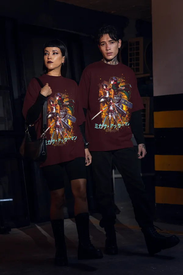 Maroon_Cotton_Aot_Oversized_T-Shirt_For_Unisex