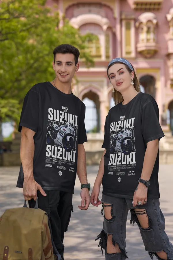 Black_Cotton_Suzuki_Oversized_T-Shirt_For_Unisex