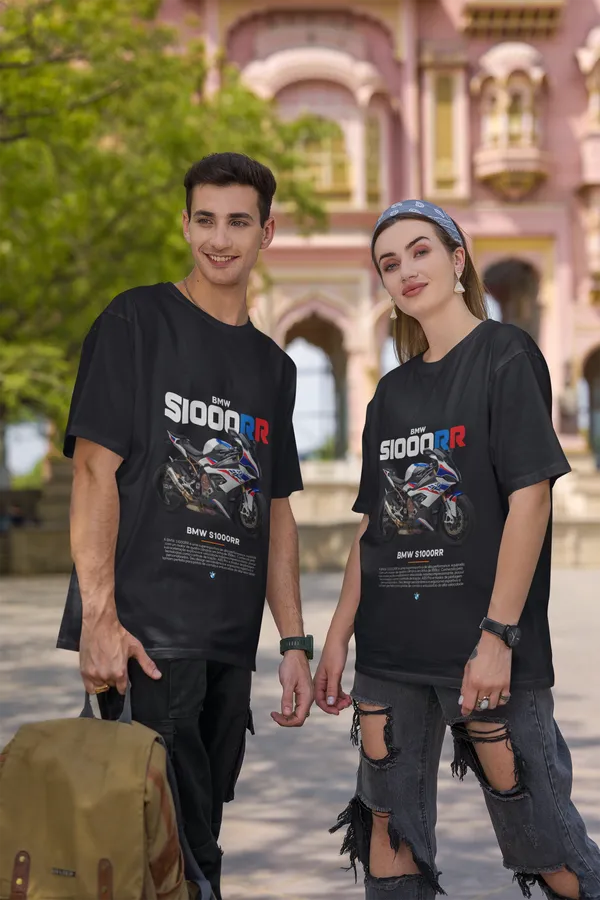 Black_Cotton_Bmw_S1000Rr_Oversized_T-Shirt_For_Unisex