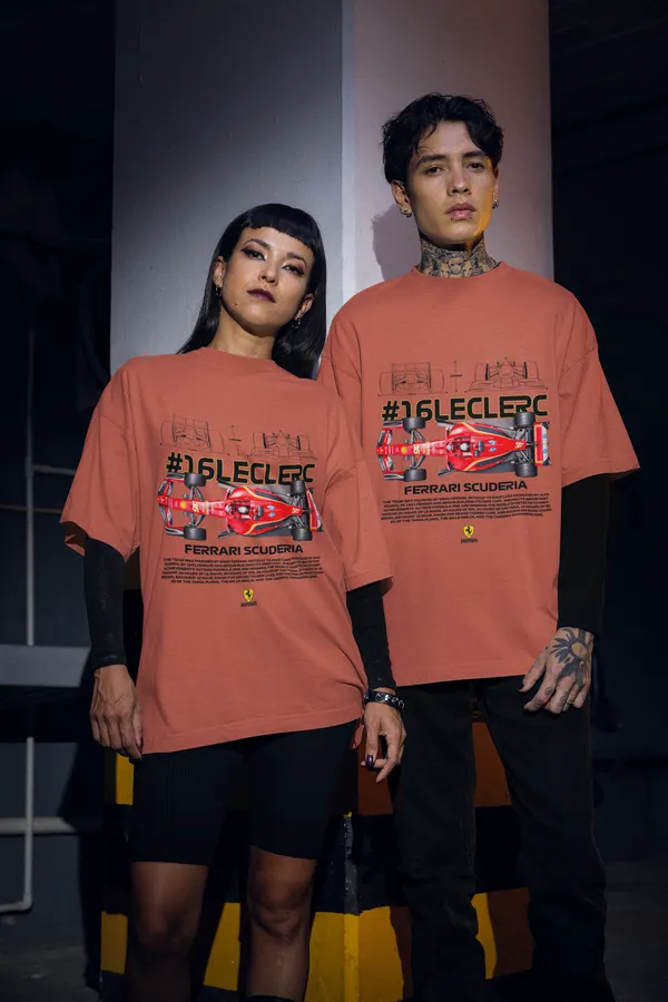Coral_Cotton_Ferrari_Oversized_Classic_T-Shirt_For_Unisex