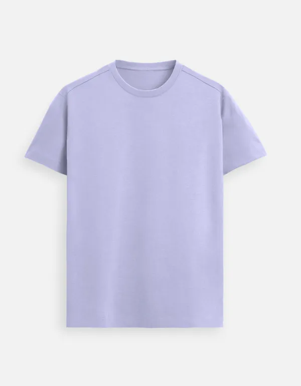 Lavender_Cotton_Grt_Supima_T-Shirt_For_Unisex