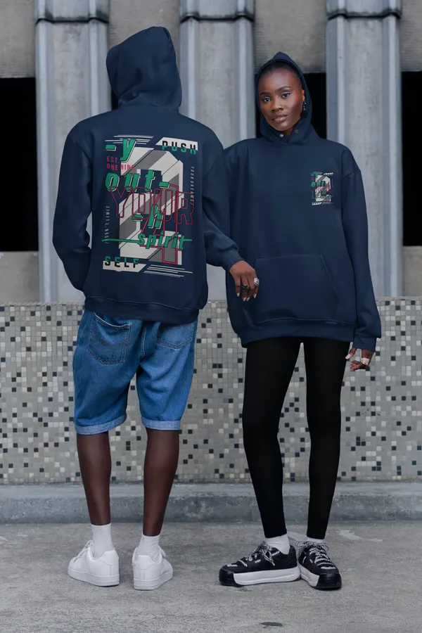 Navy_Blue_Cotton_Push_Pullover_Hoodie_For_Unisex