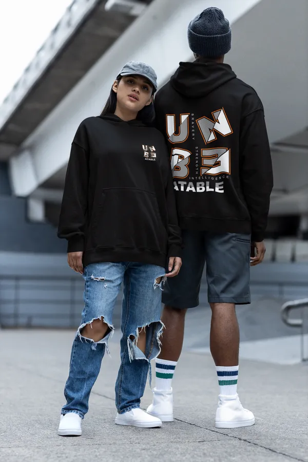 Black_Cotton_Unbeatable_Pullover_Hoodie_For_Unisex