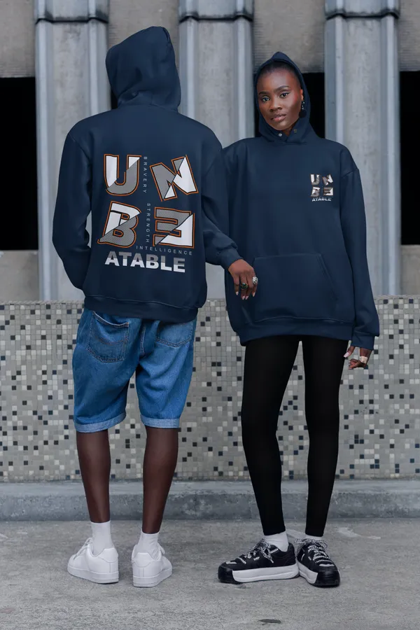 Navy_Blue_Cotton_Unbeatable_Pullover_Hoodie_For_Unisex