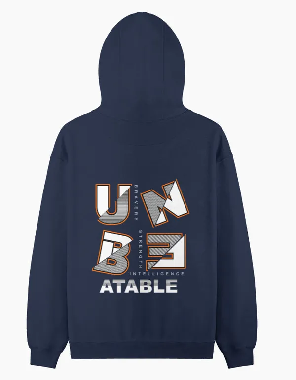 Navy_Blue_Cotton_Unbeatable_Pullover_Hoodie_For_Unisex