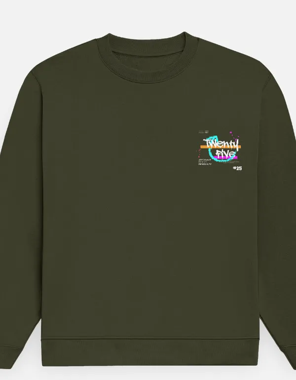 Olive_Green_Cotton_Sweatshirt_For_Unisex
