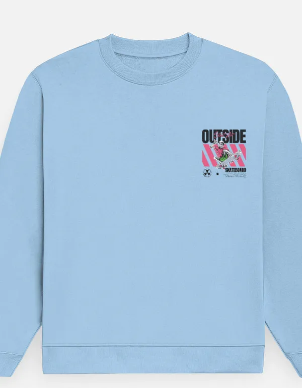 Baby_Blue_Cotton_Outside_Street_Art_Sweatshirt_For_Unisex