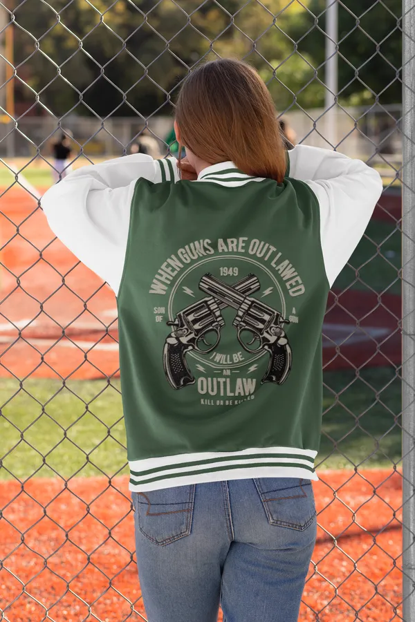 Bottle_Green_Cotton_Outlaw_Varsity_Jacket_For_Unisex